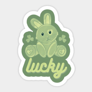 Lucky Bunny Sticker